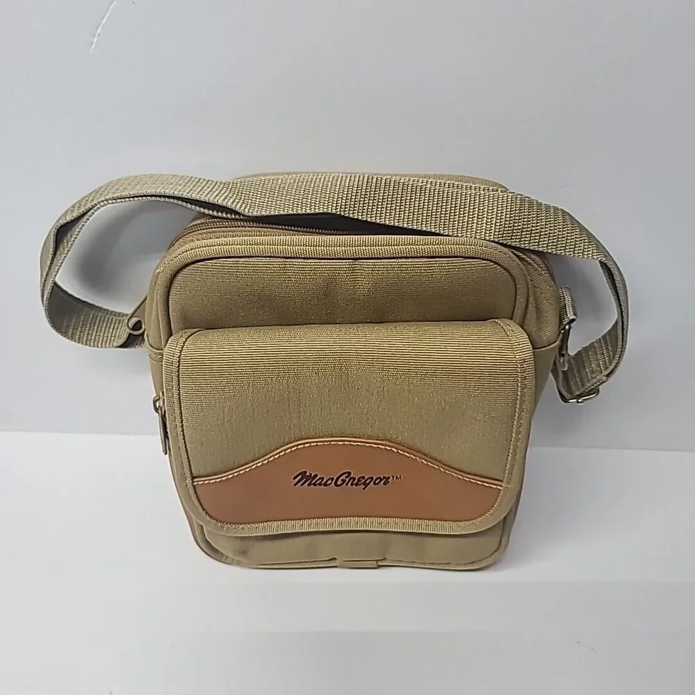 MacGregor Khaki Crossbody Bag Adjustable Strap Camera Bag